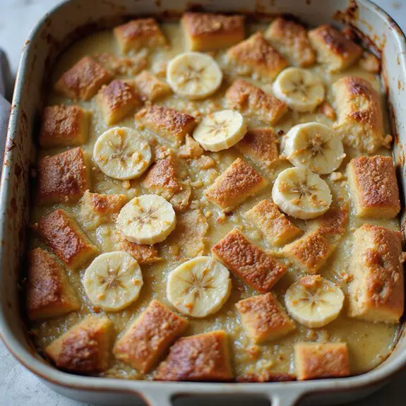 delicious banana bread dessert