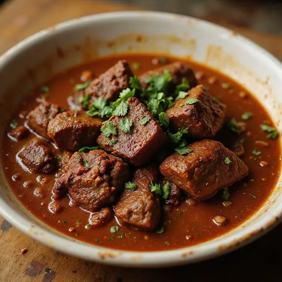 delicious beef stew preparation