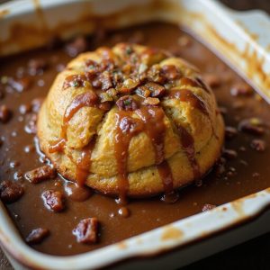 delicious caramel dessert treat