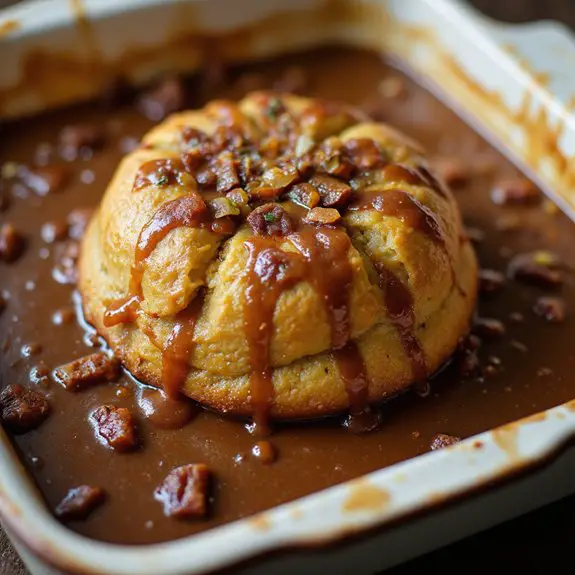 delicious caramel dessert treat