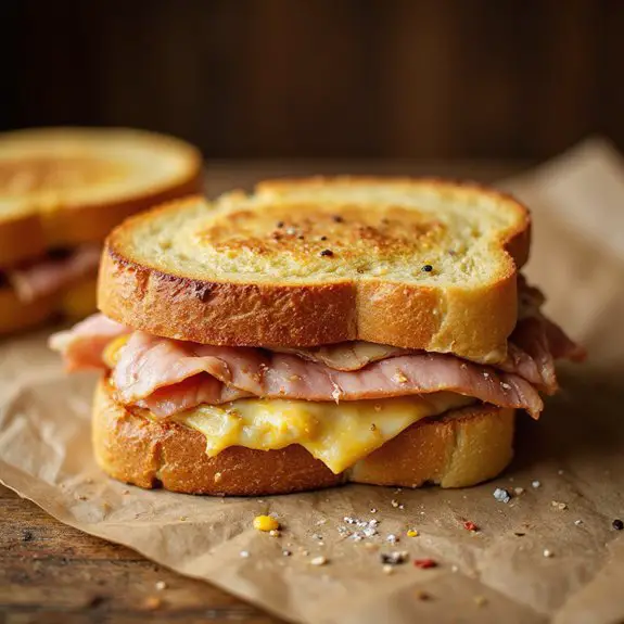 delicious french bread sandwich