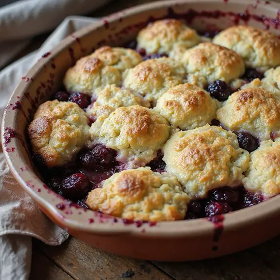 delicious homemade blackberry dessert