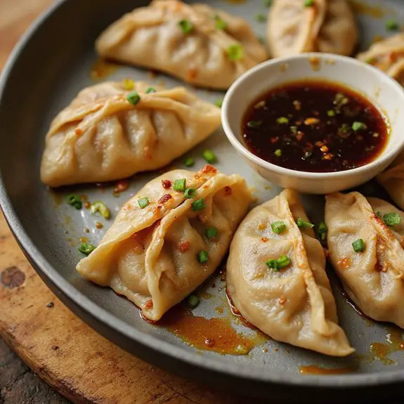 delicious homemade chinese dumplings