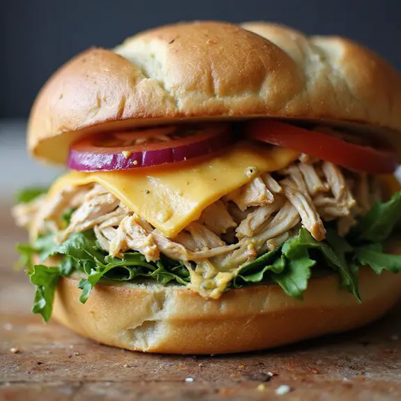 delicious rotisserie chicken sandwich