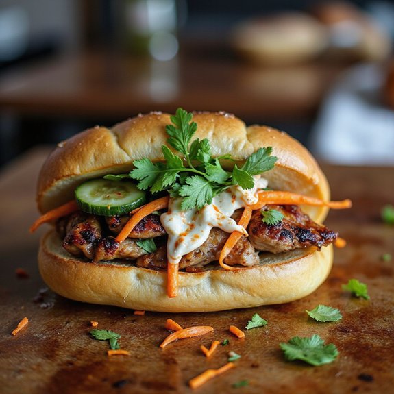 delicious vietnamese street food