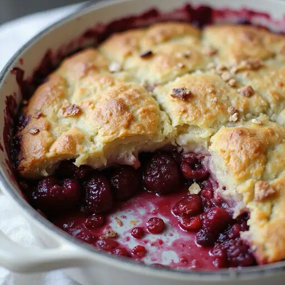 dewberry cobbler dessert recipe