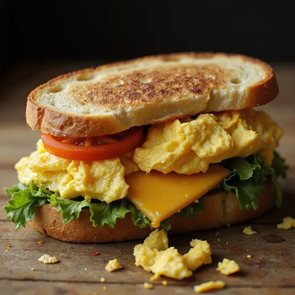 egg sandwich preparation guide