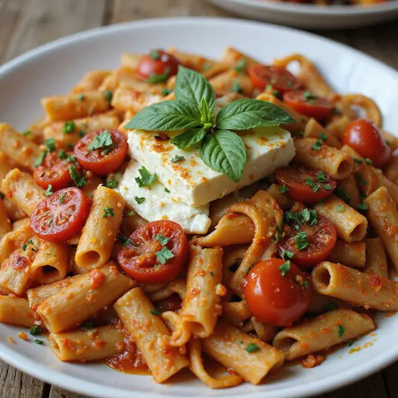 feta and tomato dish