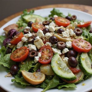 feta cheese greek salad