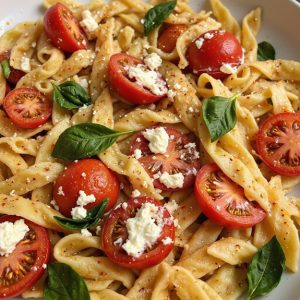 feta cheese pasta dish