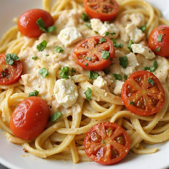 feta cherry tomato pasta