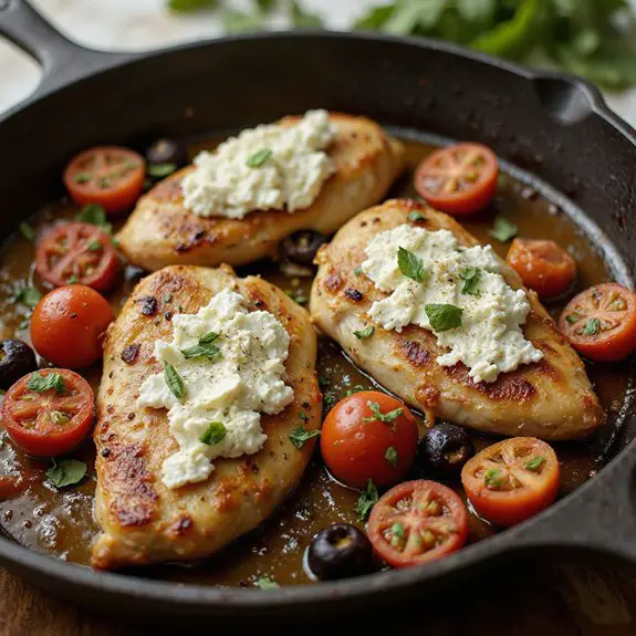 feta stuffed chicken recipe