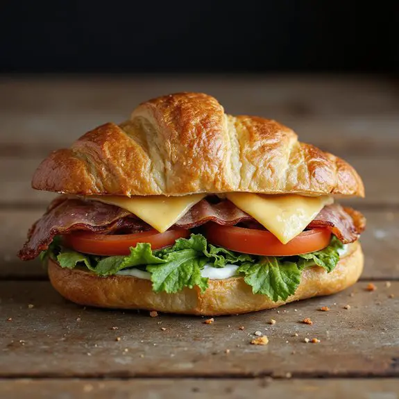 flaky pastry breakfast delight