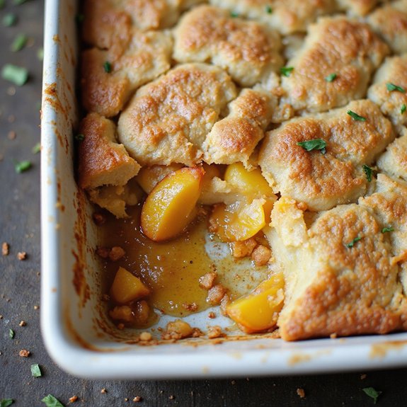 peach cobbler dessert recipe