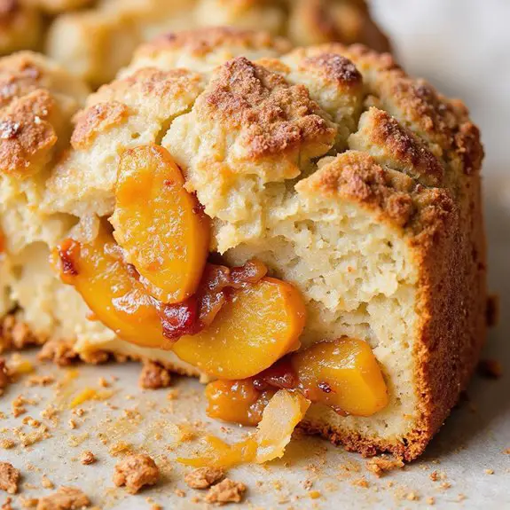 peach cobbler flavored cake