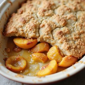 peach cobbler topping recipe