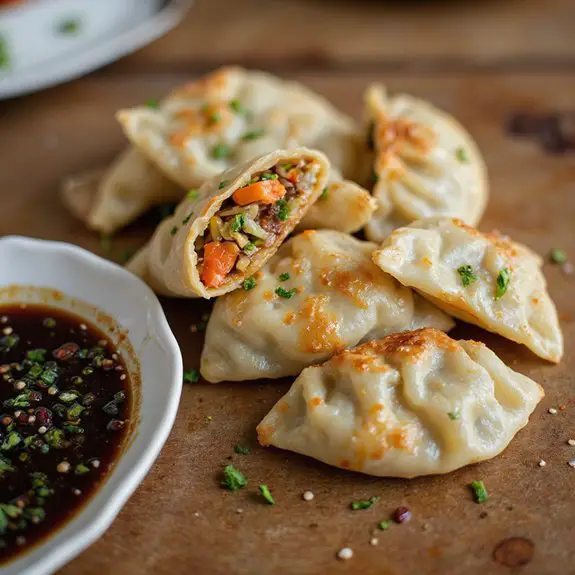 plant based stuffed pastries