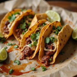savory cheese filled tacos