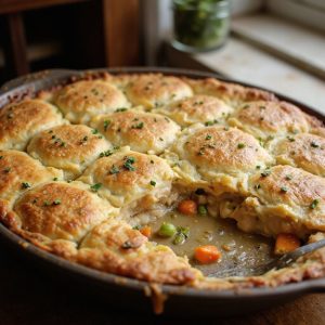 savory chicken casserole dish