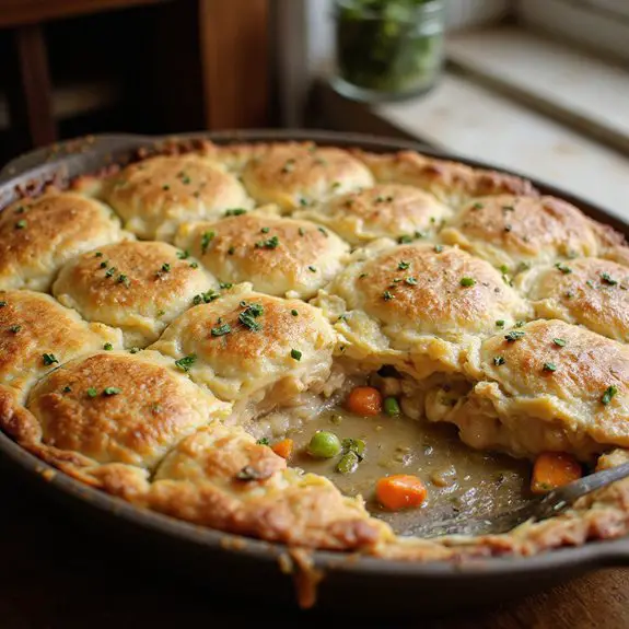 savory chicken casserole dish