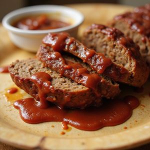 savory meatloaf topping sauce