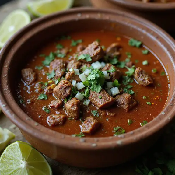 savory mexican meat stew