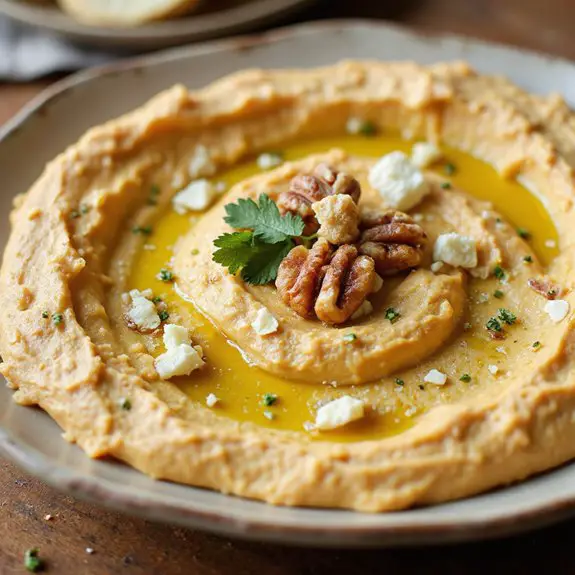 savory pumpkin feta blend