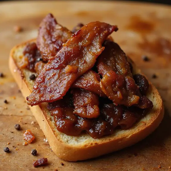 savory sweet bacon spread