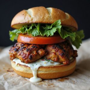 spicy grilled chicken sandwich