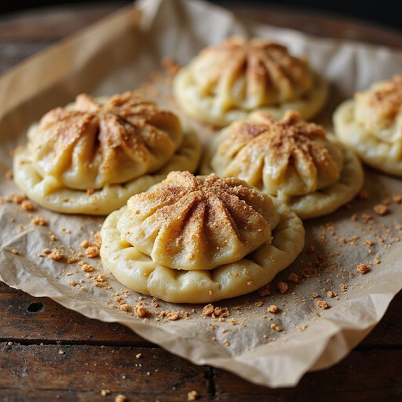 sweet fruit filled pastries