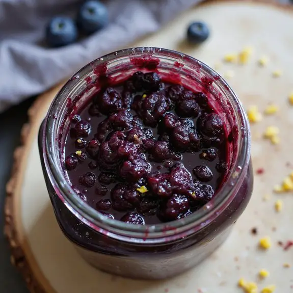 sweet fruity herbal spread