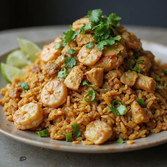thai fried rice dish