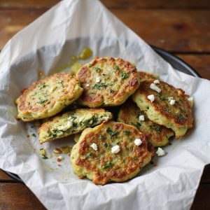 zucchini and feta dish