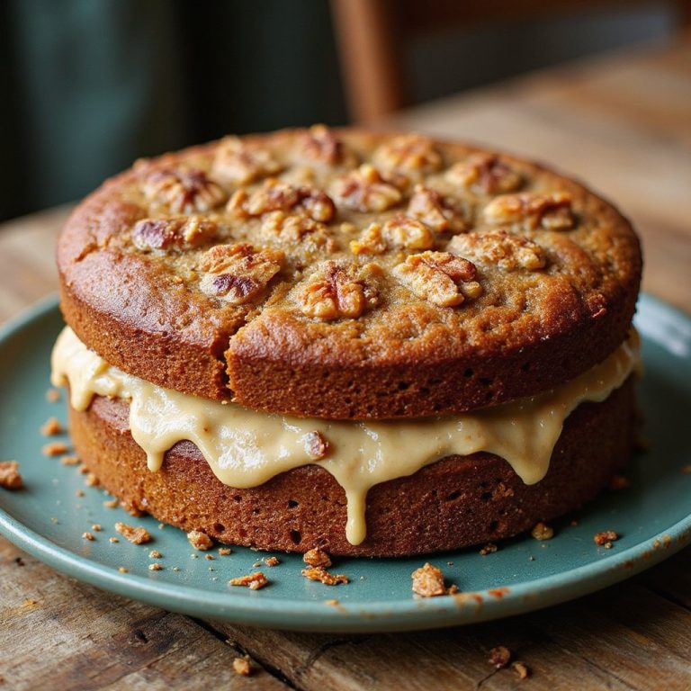 Carrot Spiced Forest Cake With Maple Pudding