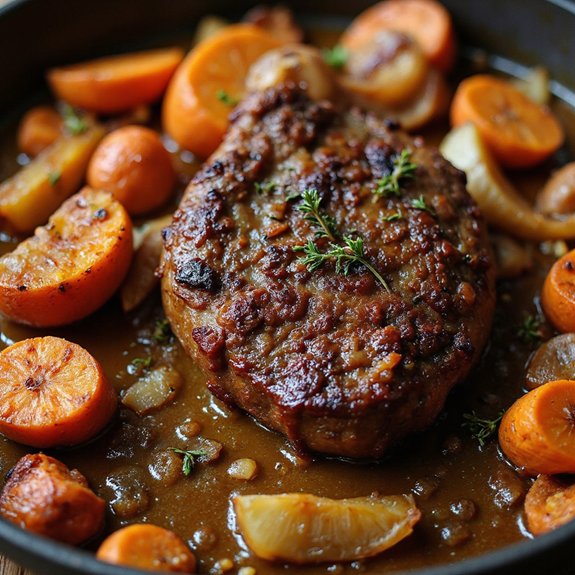 apple cider beef roast