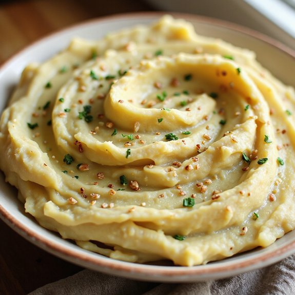 applesauce infused mustard potatoes