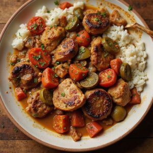 autumn chicken gumbo recipe