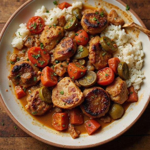 autumn chicken gumbo recipe