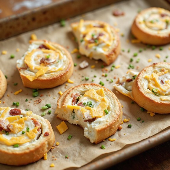 bacon ranch wrap snack