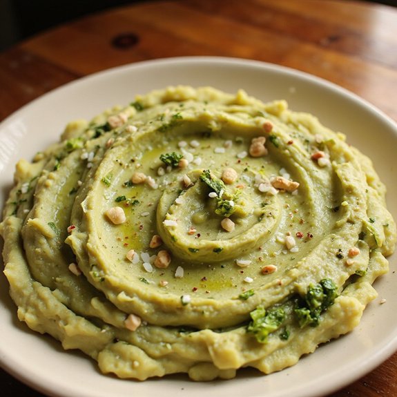 brussels sprout pesto potatoes
