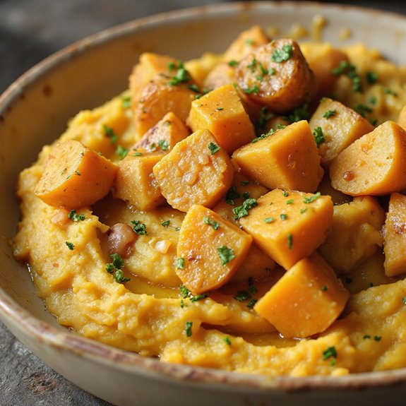 butternut squash potato mash