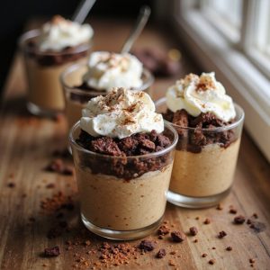chai pudding dessert delight