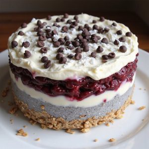 chia pudding layered dessert