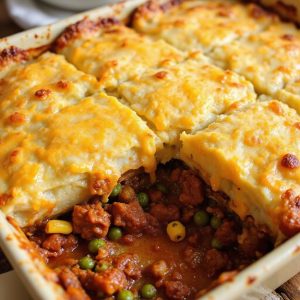 chili colorado topped pie