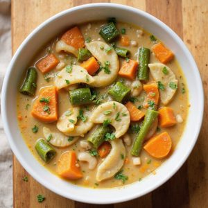 coconut milk vegetable soup