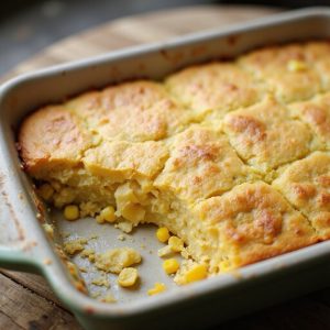 cornbread casserole cooking instructions