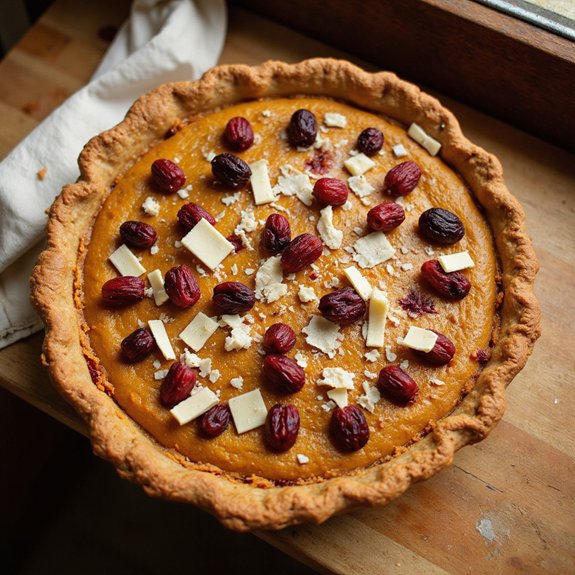 cranberry pumpkin pie dessert