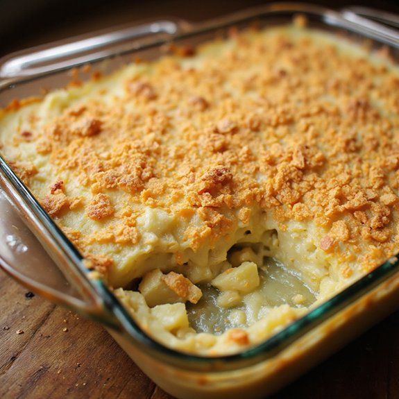 creamy cheesy potato bake