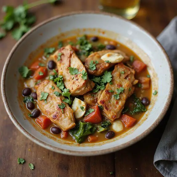 creamy chicken chili recipe