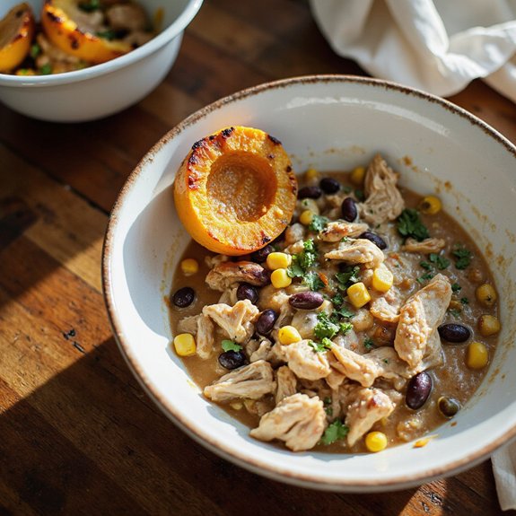 creamy chicken chili recipe